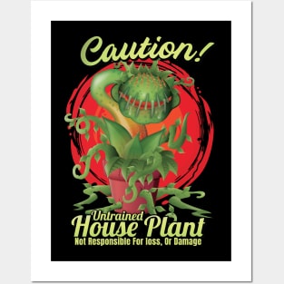 Venus Fly Trap Carnivorous Untrained House Plant Design Posters and Art